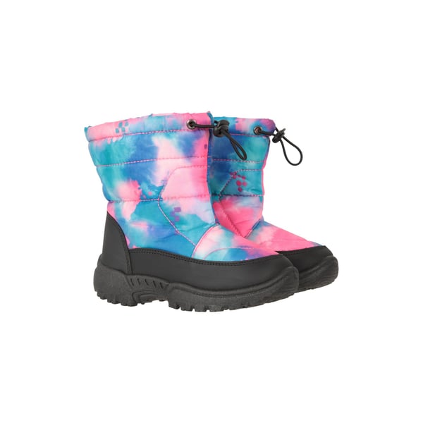 Mountain Warehouse Toddler Caribou Adaptive Tie Dye Snow Boots
