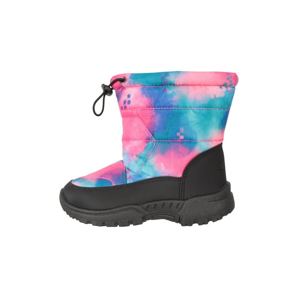 Mountain Warehouse Toddler Caribou Adaptive Tie Dye Snow Boots