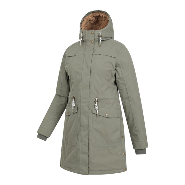 Mountain Warehouse Womens/Ladies Acorn Waterproof Borg Lined Padded Parka