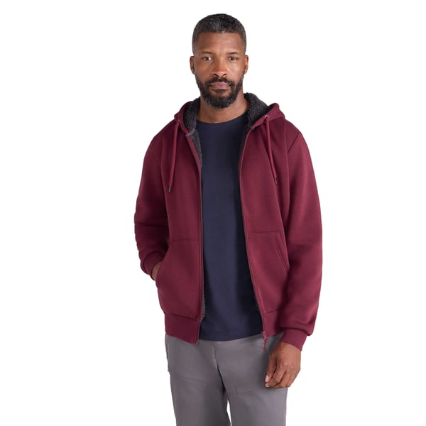 Mountain Warehouse Mens Dalton Borg Lined Full Zip Hoodie