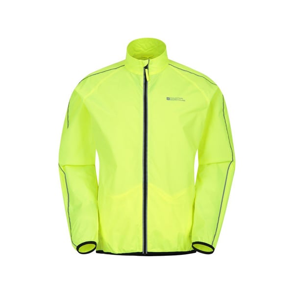 Mountain Warehouse Mens Force Reflective Water Resistant Jacket Mountain Warehouse Mens Force Reflective Water Resistant Jacket