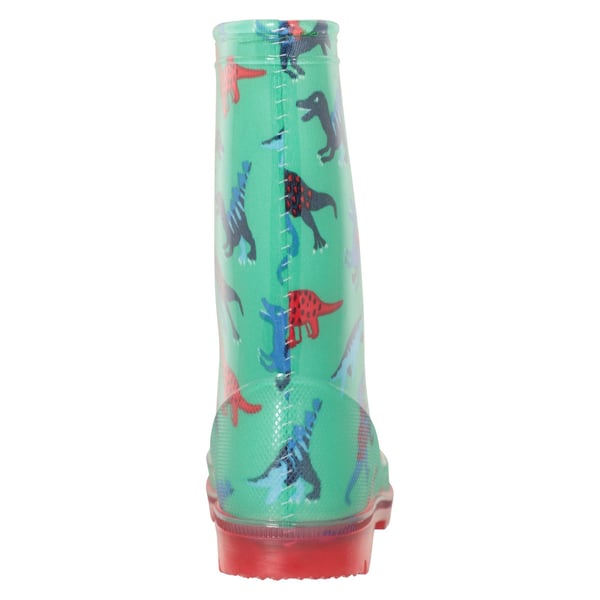 Mountain Warehouse Lasten Splash Dinosaur Light Up -kumisaappaat