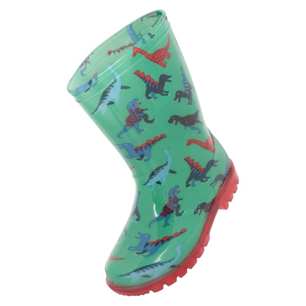 Mountain Warehouse Lasten Splash Dinosaur Light Up -kumisaappaat