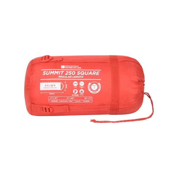Mountain Warehouse Summit 250 Right Zip Winter Sleeping Bag