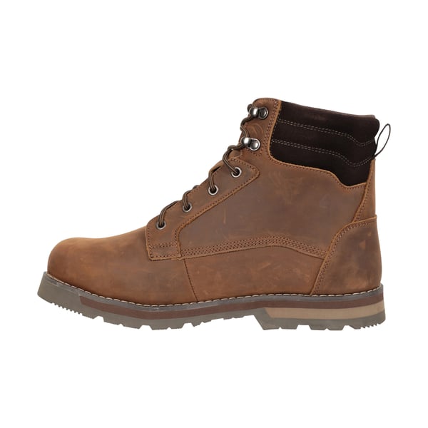 Mountain Warehouse Mens Extreme Makalu Leather Waterproof Walking Boots