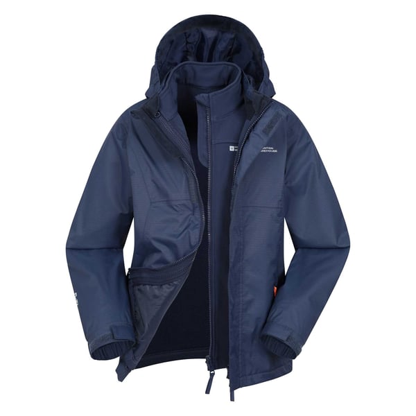 Mountain Warehouse Barn/Kids Bracken Extreme 3-i-1 Vattentät Jacka