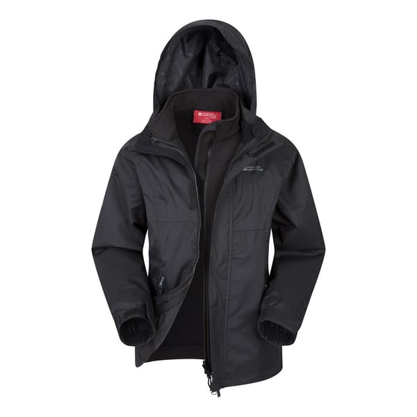 Mountain Warehouse Childrens/Kids Bracken Extreme 3 In 1 Waterproof Jacket