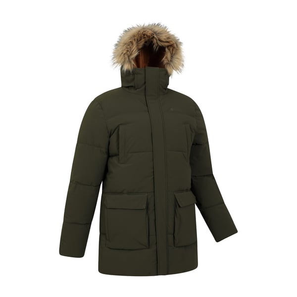 Mountain Warehouse Mens Fern Water Resistant Padded Parka