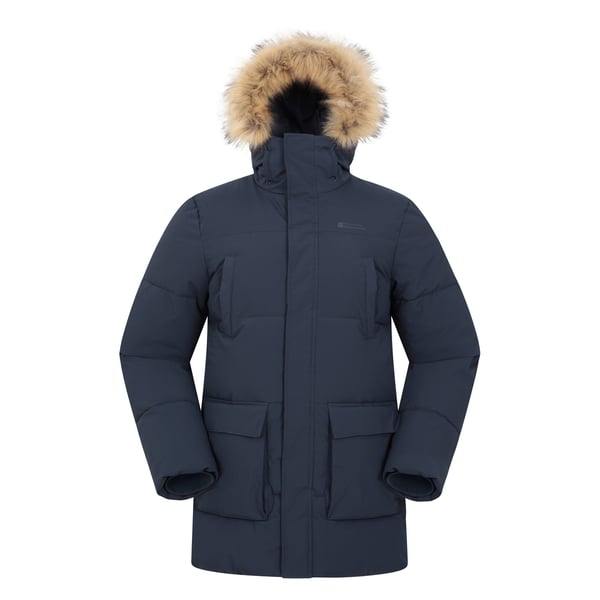 Mountain Warehouse Mens Fern Water Resistant Padded Parka Mountain Warehouse Mens Fern Water Resistant Padded Parka