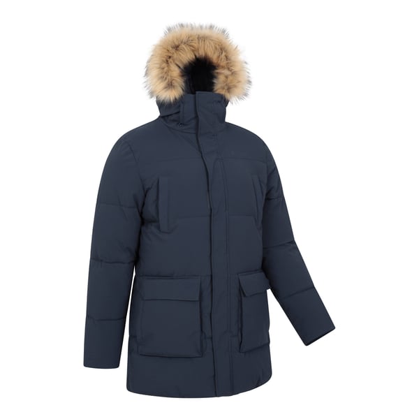 Mountain Warehouse Mens Fern Water Resistant Padded Parka