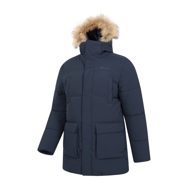 Mountain Warehouse Mens Fern Water Resistant Padded Parka