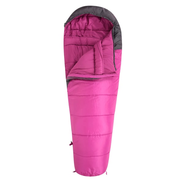 Mountain Warehouse Summit 250 Right Zip Winter Mummy Sleeping Bag
