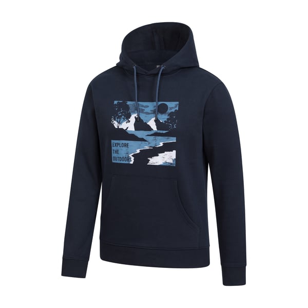 Mountain Warehouse Mens Explore The Outdoors Hoodie
