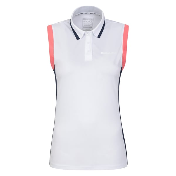 Mountain Warehouse Womens/Ladies Classic Polo Neck Golf Vest Top Mountain Warehouse Womens/Ladies Classic Polo Neck Golf Vest Top