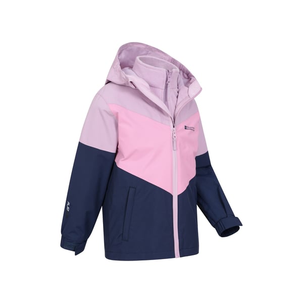 Mountain Warehouse Childrens/Kids Lightning II 3 in 1 Waterproof Jacket
