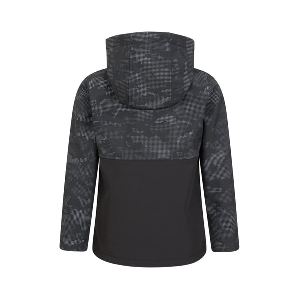 Mountain Warehouse Barn/Kids Exodus Kamouflage Softshelljacka
