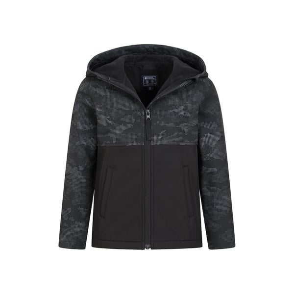 Mountain Warehouse Barn/Kids Exodus Kamouflage Softshelljacka