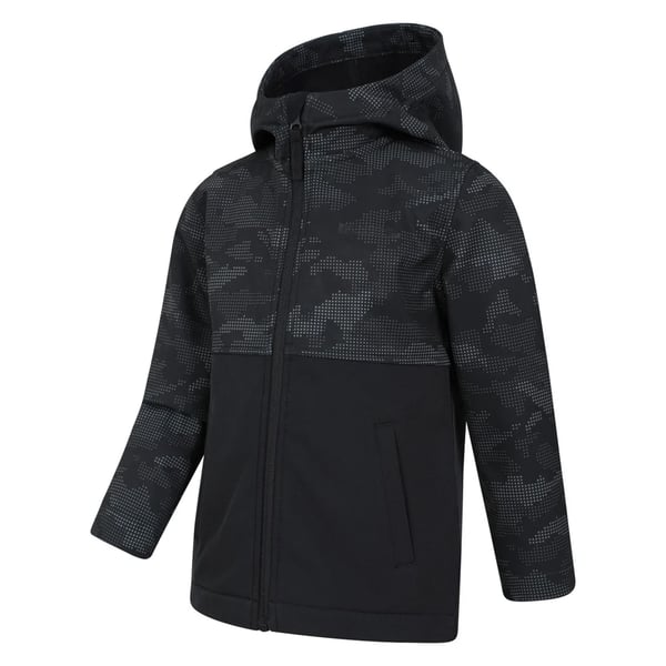 Mountain Warehouse Barn/Kids Exodus Kamouflage Softshelljacka