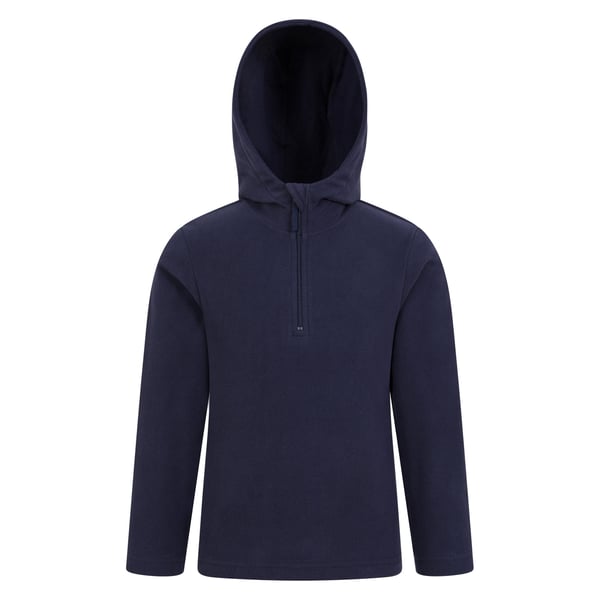Mountain Warehouse Childrens/Kids Camber Quarter Zip Hoodie (Pack Of 2)