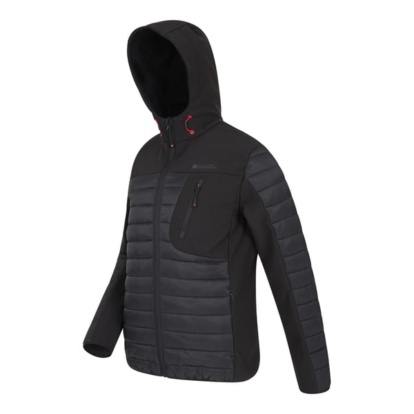 Mountain Warehouse Mens Turbine II Padded Soft Shell Jacket