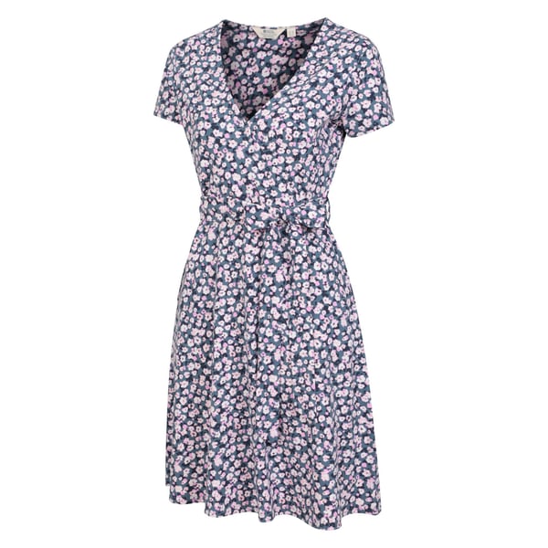 Mountain Warehouse Womens/Ladies Santorini Floral Jersey Wrap Dress