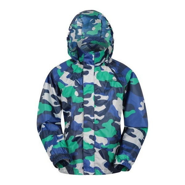 Mountain Warehouse Lasten Pakka Camo Vedenpitävä Takki