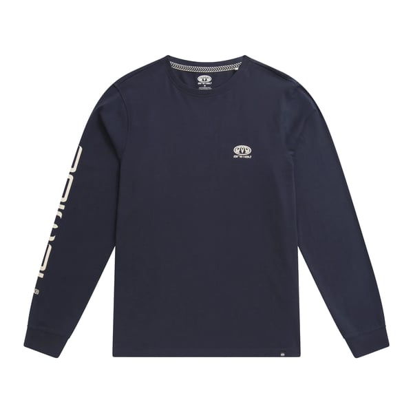 Animal Mens Tommy Graphic Print Organic Long-Sleeved T-Shirt