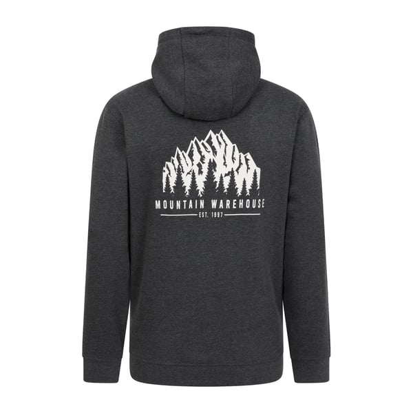 Mountain Warehouse Mens Adventure Mountain Drawstring Hoodie