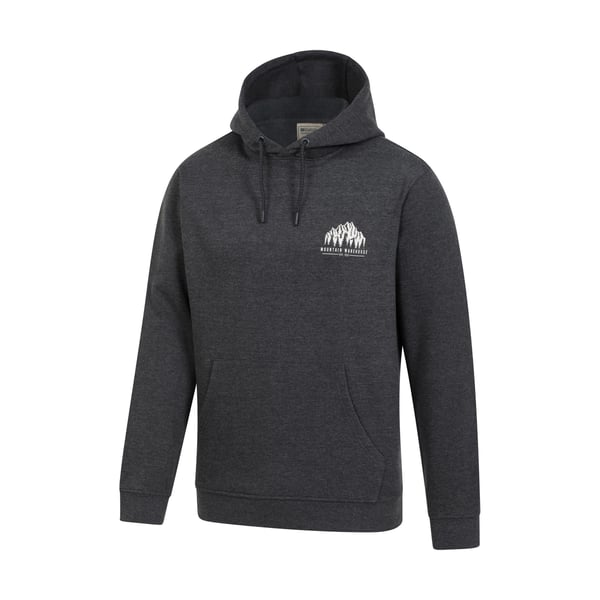 Mountain Warehouse Mens Adventure Mountain Drawstring Hoodie