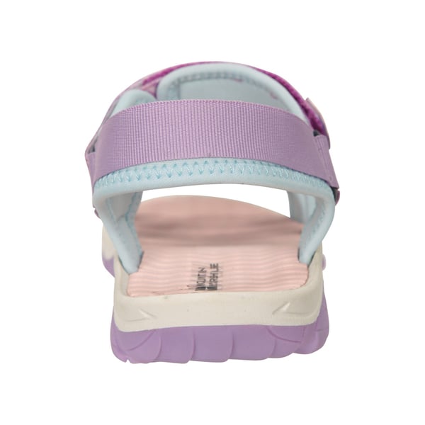 Mountain Warehouse Childrens/Kids Tonal Stripe 3 Touch Fastening Strap Sandals