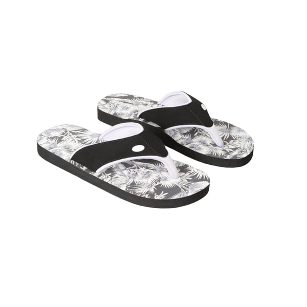 Animal Dam/Dam Swish Palm Print Återvunna Flip-Flops