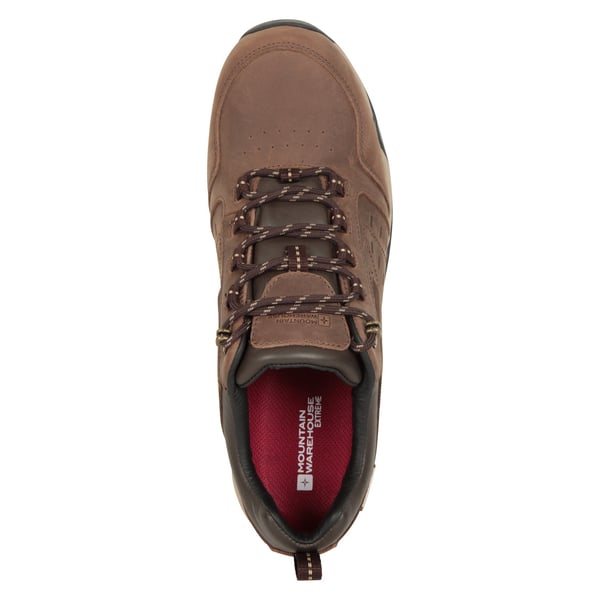 Mountain Warehouse Mens Pioneer Extreme II Crazy Horse Leather Waterproof Walking Shoes