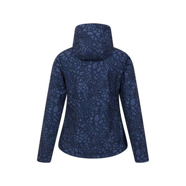Mountain Warehouse Womens/Ladies Exodus Abstract Water Resistant Soft Shell Jacket