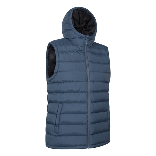 Mountain Warehouse Mens Seasons Hooded Padded Gilet