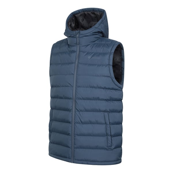 Mountain Warehouse Mens Seasons Hooded Padded Gilet