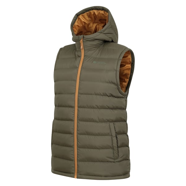 Mountain Warehouse Mens Seasons Hooded Padded Gilet
