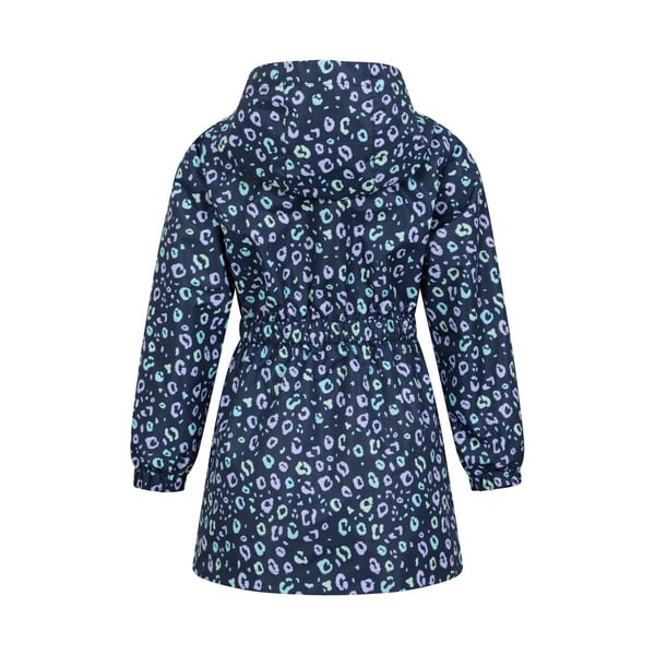 Mountain Warehouse Childrens/Kids Dale Leopard Print Lightweight Waterproof Jacket