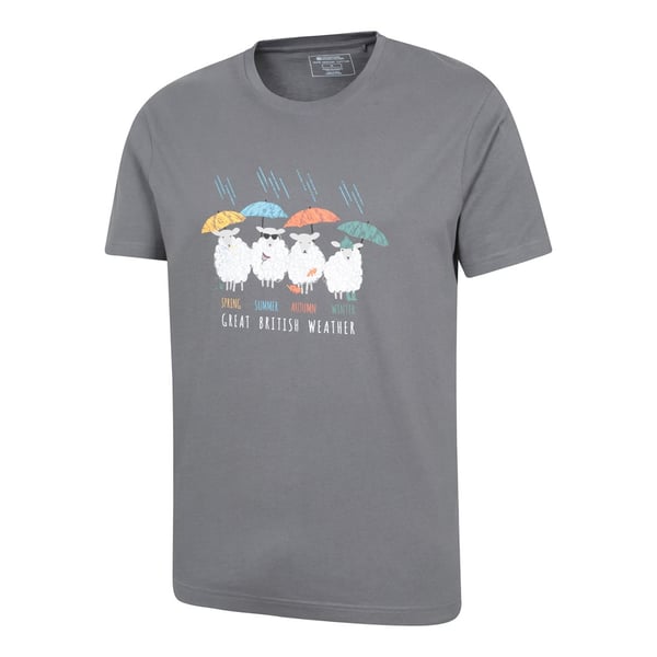 Mountain Warehouse Mens Great British Weather T-Shirt