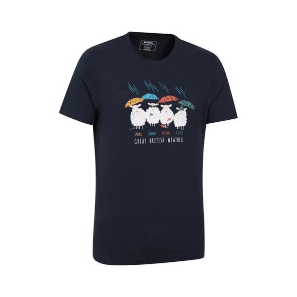 Mountain Warehouse Mens Great British Weather T-Shirt