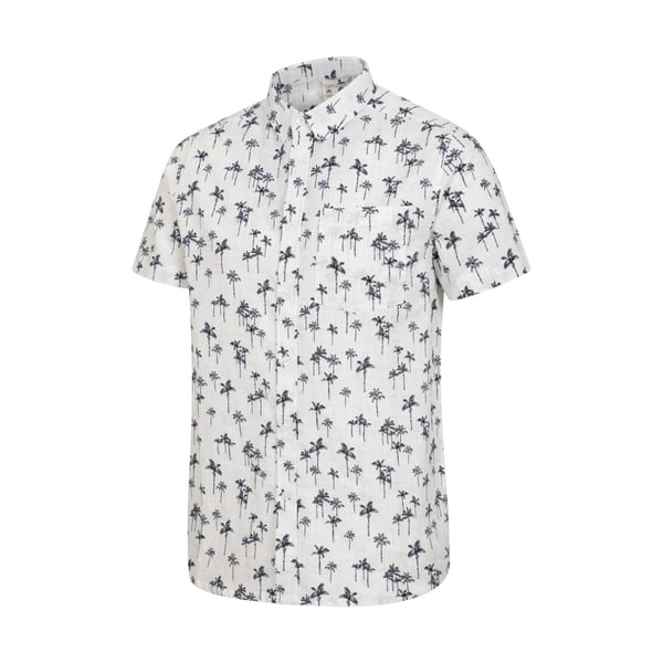 Mountain Warehouse Mens Preston Illustration Palm Tree Shirt
