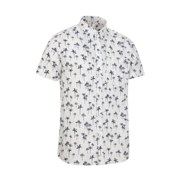 Mountain Warehouse Mens Preston Illustration Palm Tree Shirt
