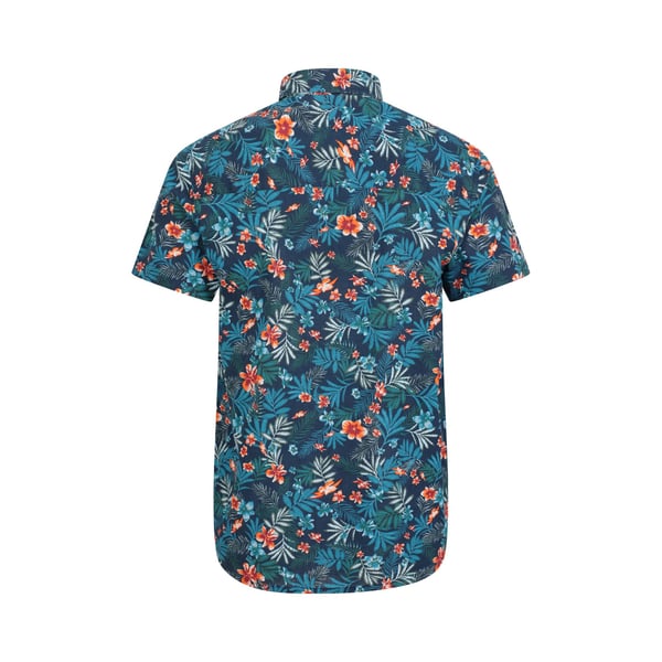 Mountain Warehouse Mens Tropical Floral Short-Sleeved Shirt