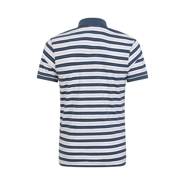Mountain Warehouse Mens Wren Stripe Cotton Polo Shirt