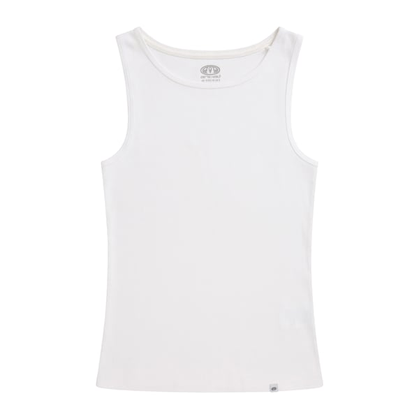 Animal Womens/Ladies Ribbed Organic Tank Top