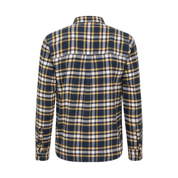 Mountain Warehouse Mens Trace Flannel Long-Sleeved Shirt