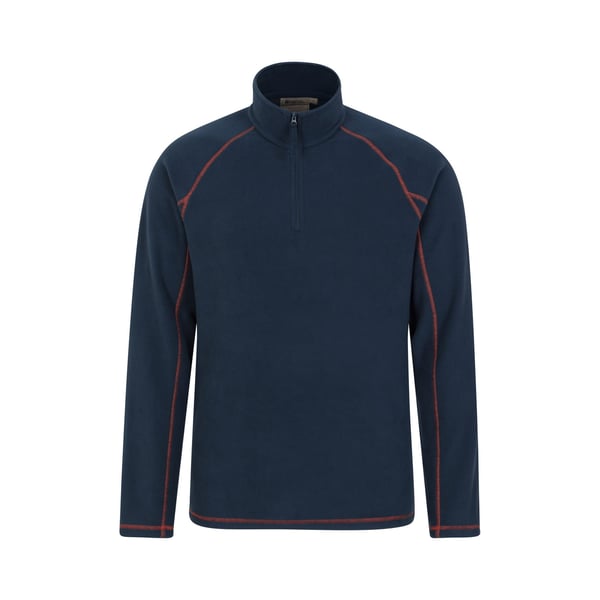 Mountain Warehouse Mens Ashbourne II Half Zip Fleece Top