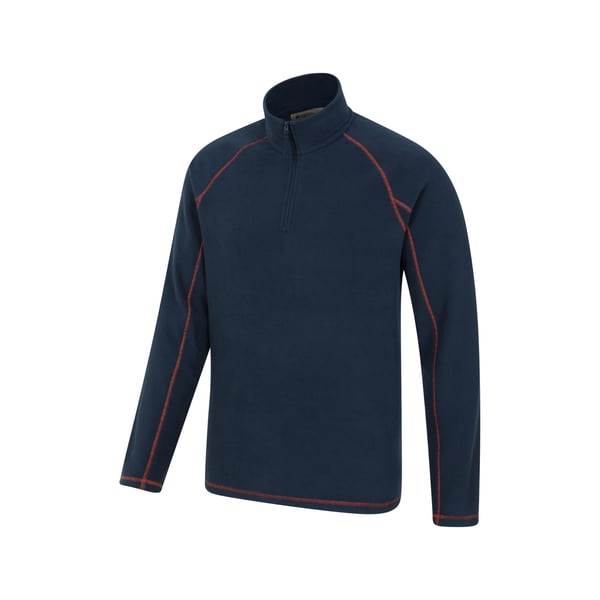 Mountain Warehouse Mens Ashbourne II Half Zip Fleece Top