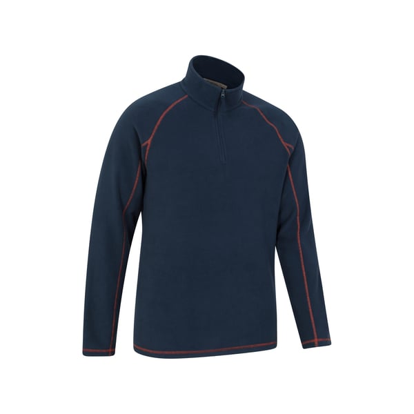 Mountain Warehouse Mens Ashbourne II Half Zip Fleece Top