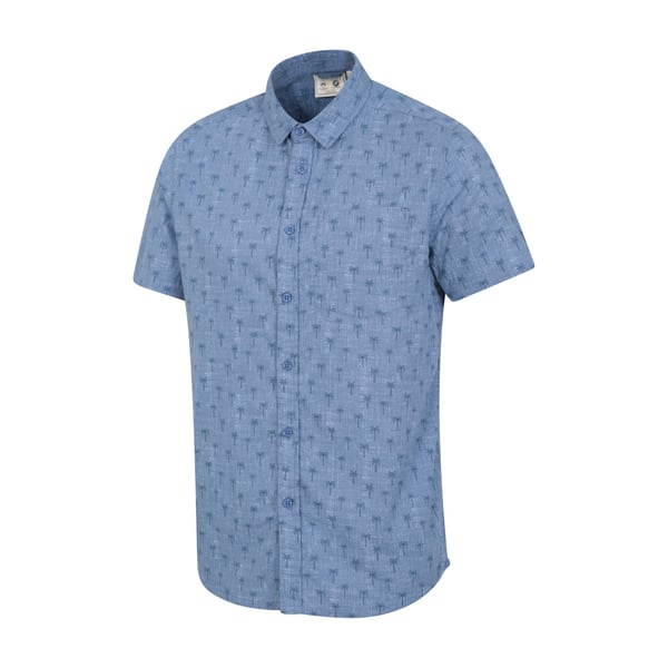 Mountain Warehouse Mens Preston Illustration Palm Tree Shirt
