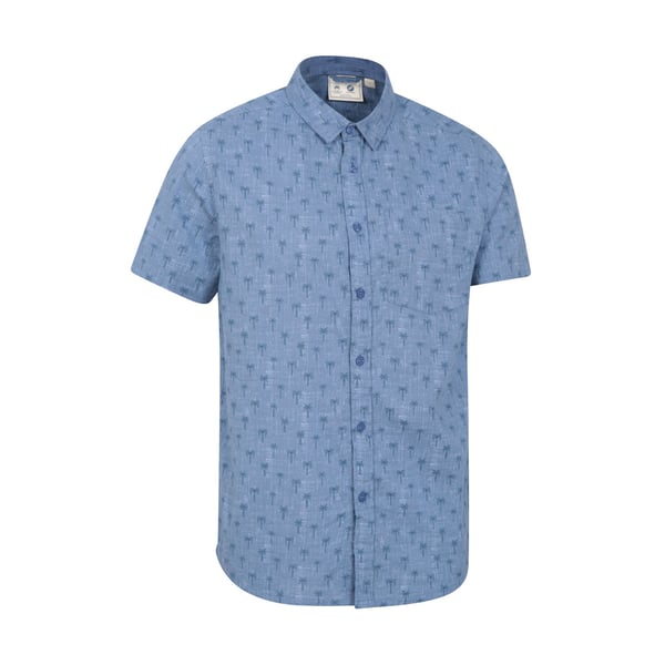 Mountain Warehouse Mens Preston Illustration Palm Tree Shirt